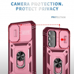 Kukkumiskaitser&otilde;nga hoidja korpuse &uuml;mbris Samsung Galaxy A54 5g A14 A53 A52 A52s A33 A13 libisemiskindlale mobiiltelefoni koti kaantele for Galaxy A54 5G