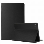 Coque Lenovo Tab M10 HD M10 Plus &uuml;mbrise nahast aluse &uuml;mberp&ouml;&ouml;ratav kate Funda Lenovo Tab M10 FHD Plus &uuml;mbrisele TB X606 X605 X505 X306 Tab M10 TB-X605F L must