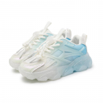 Kahev&auml;rvilised Moodsad lastejalatsid poistele ja t&uuml;drukutele V&otilde;rgust l&auml;bilaskvad vabaajajalatsid Mugavad spordijalatsid 26 valge/sinine