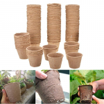 100 tk 8 cm paberist pott Taim Starting Flower Nursery Cup Kit Orgaanilised biolagunevad keskkonnas&otilde;bralikud aiat&ouml;&ouml;riistad