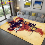 Anime Naruto libisemiskindlad vaibad elutuppa Mugav vaip Pehme p&otilde;randamatt Magamistoa vaibad Matiala Vaibad kodu Suur karvane matt 120cm x 160cm