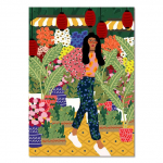 Troopiline v&auml;rviline t&uuml;drukute autolill Koala Leopard Seinakunst L&otilde;uendimaaling Plakatid ja Prindid Seinapildid elutoa sisekujunduseks Ilma raamita 21*30cm