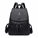 Moekas tutiripatsiga naiste suure mahutavusega seljakott, reisi- ja vaba aja veetmise t&uuml;drukute koolikott veinipunane v&auml;rv