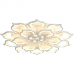 Lihtne kaasaegne kristallist elutoalamp, &uuml;mmargune esiku laelamp 16 Headlight