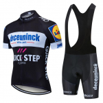 2025 Pro Team Deceuninck Quick&middot;Step Jalgrattas&auml;rk &Uuml;likond S&auml;rgid Rattakomplekt Jakk Traksidega P&uuml;ksid Maillot Jalgrattakomplekt M