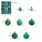 Get into the Holiday Spirit with 26PCS Shatterproof Christmas Balls hall v&auml;rv