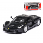 1:32 skaalaga Fala automudel, tagasit&otilde;mmatav auto koos heli ja valgusega, poiss-t&uuml;druku m&auml;nguasi, metallist kereuks avatud must 1/32-15x6.5x3.5cm must