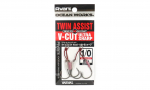 Varivas AH-66 Ocean Works Twin Assist V Cut Ultra Sharp suurus 1/0 (4599)