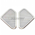 Roostevabast terasest auto uksek&otilde;lari v&otilde;rgukate dekoratsioonikleebised auto tarvikud Range Rover 2023 jaoks Rear Door panel