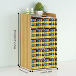 Multifunktsionaalne puidust lauaarvuti pliiatsihoidja sahtliga, suure mahutavusega marker-hoiukarbist aluskarbis kooli kirjatarbed