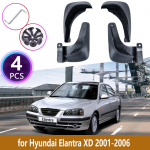 4 PCS Car Mudguards For Hyundai Elantra XD 2001 2002 2003 2004 2005 2006 Cladding Splash Mud Flaps guards Mudflap