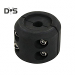 Kummist vintsi kork Mini pukseerimiskonksu kaitse Lihtne paigaldamine veoauto ATV UTV maastur ORV haagise vintsi kaabli konksu korgi n&ouml;&ouml;ri s&auml;&auml;stja vahetus must