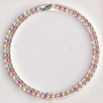 Klassikaline elegantne kaelakee Chokers naistele meestele pulmapidu kaelakeed vintage helmed k&auml;sitsi valmistatud ehted peokingitus 45CM lilla