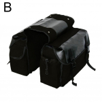 Uus Jalgrattamatka Mootorratta Sadulakott Mootorratta jaoks Mootorratta Kast T&ouml;&ouml;riistad K&uuml;lgmine Tasku Veekindel U8C9 black-44*15*27cm