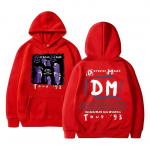 Piiratud Briti b&auml;ndi Depeche Cool Mode Memento Mori Tour 2023 Kahepoolse tr&uuml;kiga kapuuts, Unisex Oversized Rock Vintage dressipluus 2XL