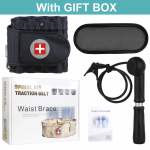 Nimmeosa t&otilde;mbetugede rihm &otilde;hk v&ouml;&ouml;toetaja dekompressioon t&auml;ispuhutav veoj&otilde;u seljatugi valu leevendav l&uuml;lisamba tervishoid Blue With Box