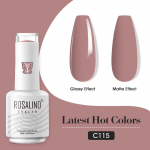 ROSALIND 15 ml k&uuml;&uuml;nelakk, poolp&uuml;siv leotav UV geelk&uuml;&uuml;nelakk, pealislakk geellakk