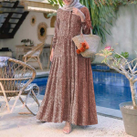 Naiste retro islami Abaya moslemi maksikleit Jilbab Dubai pidulik pidulik pikk r&uuml;&uuml; XXXXXL punane
