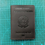 Ehtsast nahast Itaalia passi&uuml;mbris Funda Porta capa passaporto Business Unisex vastupidav Itaalia passihoidja porttapassaport