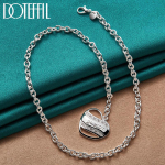 Romantiline s&uuml;dameripats kaelakee kingitus h&otilde;bedase v&auml;rvi moeehted 45cm