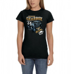 Autode v&otilde;idus&otilde;idu Eddie k&auml;igukasti klassikaline Hot Rod naiste unisex T-s&auml;rk S