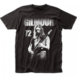 David Gilmour Gilmour '72 Rock N Roll Music Band Tee Unisex T-s&auml;rk S