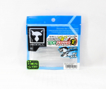 Jackall Soft Lure Peke Tail Tide Pepper 2,0 tolline Clear Glow Crush (6216)