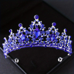 Pulmajuuksed Tiaara Kristall Pruudi Tiaara Kroon H&otilde;bedav&auml;rvi Diadem Loor Tiaarad Pulmajuuksed Aksessuaarid Peakatted Peaehted