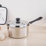 Mittenakkuv kastrul kaanega keedupott roostevabast terasest piimanuudlid pasta poti kaste 14cm