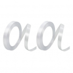 2 rulli kingituste pakkimispael Elegantne isetegemise k&auml;sit&ouml;&ouml; vibu kommikarbi valmistamise lint pulmapeo kaunistamiseks sinine