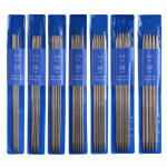 35 tk / komplekt 20 cm roostevabast terasest kudumisvardade komplekt 2-5 mm kahe terava otsaga sirged kudumisvardad kampsunite kudumiseks 35pcs/set