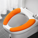 1 paar isekleepuvat WC-istmekatte padi Universaalne WC-poti kate WC-istmepadi 38x9cm lilla