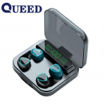 QUEED TWS juhtmeta Bluetooth-peakomplekt 5.1 Dual Call Power Touch must