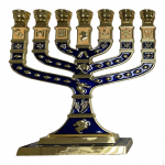 Menorah Candelabrum k&uuml;&uuml;nlajalg Kingitused dekoratiivne lauaplaat 7 oksa metallist k&uuml;&uuml;nlajalg k&uuml;&uuml;nlajalg