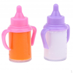 Toidumahla pudelid Vedelik kaob kahe k&auml;epidemega