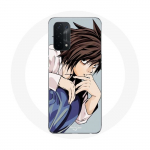 &Uuml;mbris Oppo A74 5G Anime Death Note L plakati jaoks