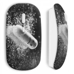 Souris sans fil Pilule black white