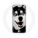 &Uuml;mbris Samsung Galaxy J7 2017 Siberian Husky Blue Eyes jaoks