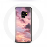 Samsung Galaxy S9 pluss Sunset taustaga &uuml;mbris