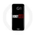 &Uuml;mbris Samsung galaxy S6 La casa de papel Money Heist logo 5. hooaja jaoks