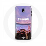 &Uuml;mbris Samsung Galaxy S4 Bangtan Sonyeondan 7 Fates Chakho jaoks koos BTS-plakatiga