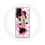 Coque pour Samsung Galaxy A13 5G Minnie Mouse Dessin anim&eacute; mignon rose
