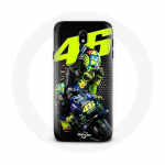 Coque pour Samsung Galaxy S4 Valentino Rossi motoGP 46 Pilote de vitesse
