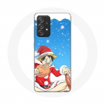 &Uuml;mbris Samsung Galaxy A52 Anime One Piece Luffy Christmas Day 2023 jaoks