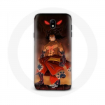 &Uuml;mbris Samsung Galaxy S4 Luffy Gear 5 One Piece Manga jaoks