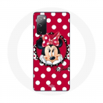 Coque pour Samsung Galaxy S20 FE Minnie Mouse Dessin anim&eacute; Rouge
