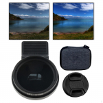 37 mm CPL mobiiltelefoni kaamera objektiivi filter polariseeriv mitmeotstarbeline &uuml;mmargune tarvik klambriga Style B