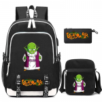 3 tk/komplekt Anime Dragon Ball Seljakott Lastele Teismelistele Multikakott Koolikott Veekindel &Otilde;pilane Poiss T&uuml;druk Koolikott Seljakott
