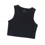 Naiste k&auml;rbitud topid &Uuml;markaelusega varrukateta Slim Fit pullover, vabaaja s&auml;rk M must