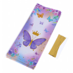 50 tk Butterfly kommikott lintsidemetega s&uuml;nnip&auml;evapeo kaunistuseks lastele kingituste pakkimiskott Beebi du&scaron;&scaron;i pulmatarbed 50Pcs